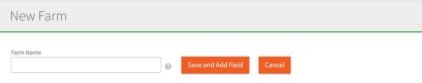 Adding a Farm – Fieldprint Platform Help