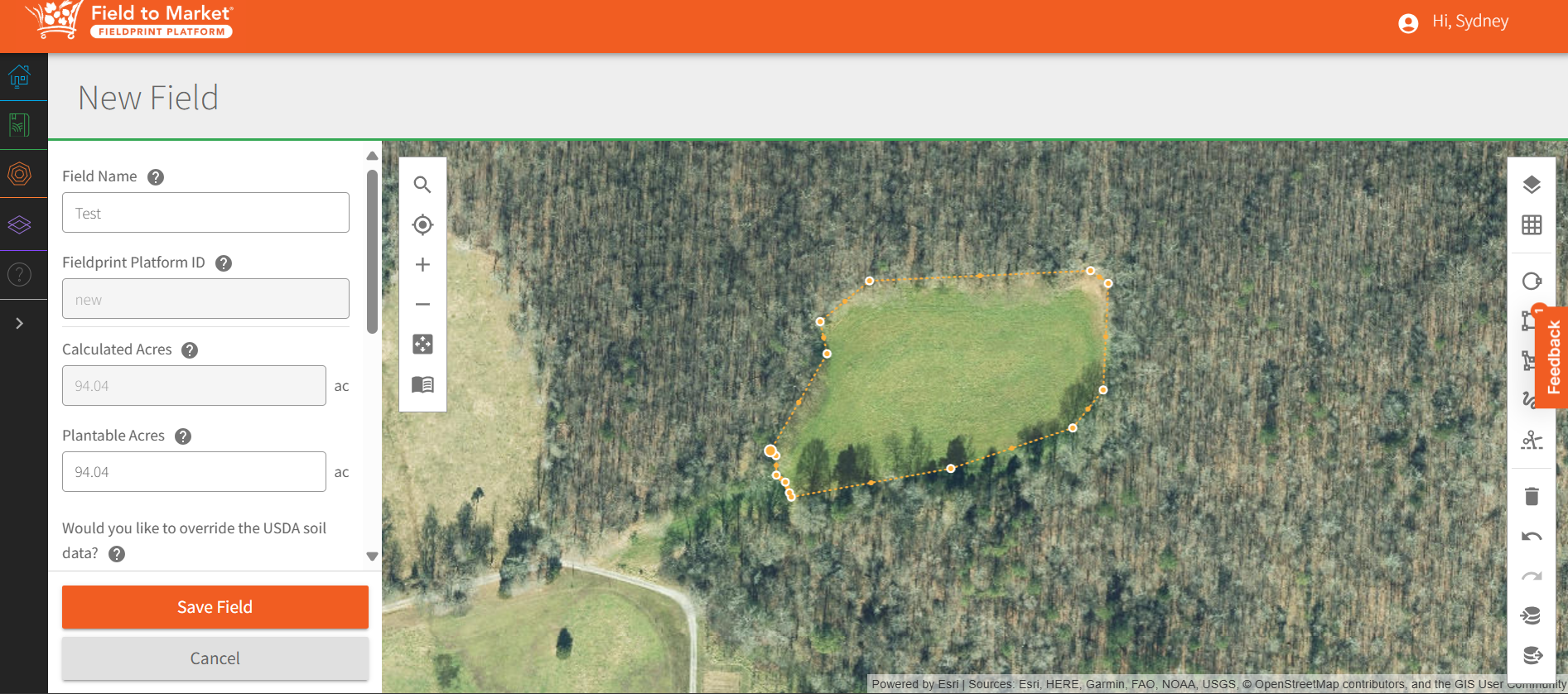 Adding a Field – Fieldprint Platform Help