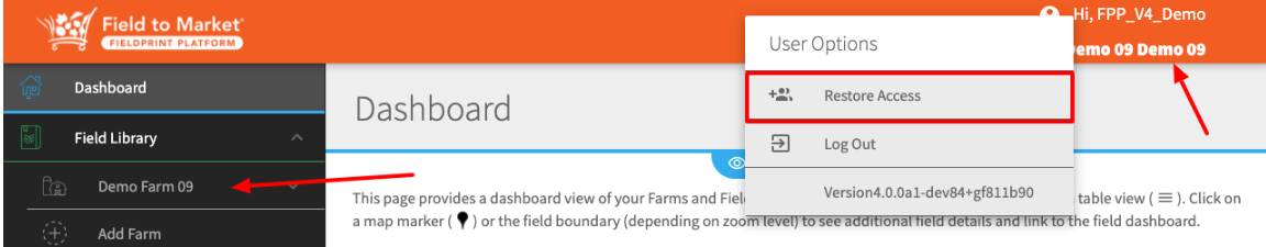 Delegate Access – Fieldprint Platform Help